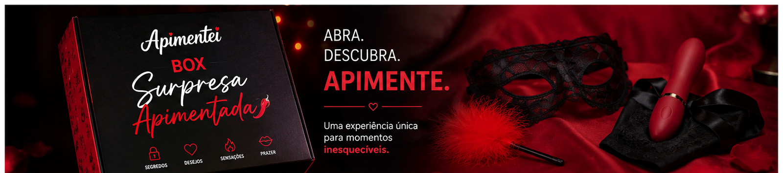 Apimentei lança Box Surpresa Apimentada e transforma presentes em experiências provocantes